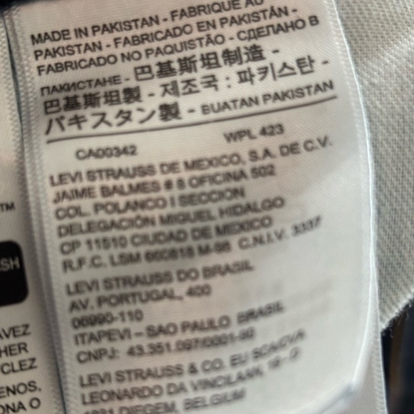 Men’s Levi's 541 Straight Blue Jeans W 38, L 30 - Picture 12 of 15